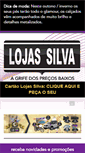 Mobile Screenshot of lojasilva.com.br